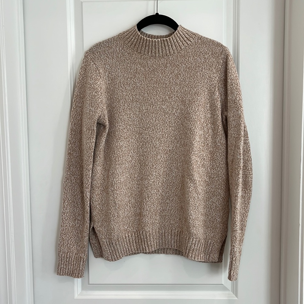Knit Mock Neck Sweater